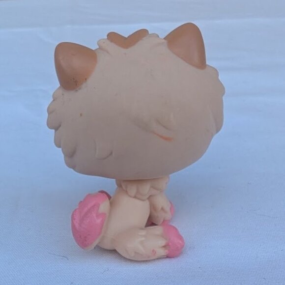 LPS Chow Chow #2304 Vintage Puppy Pals Cocker Spaniel Vintage Calico Cat - Picture 12 of 13